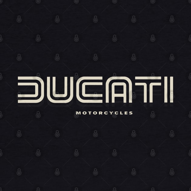 Ducati Motorcycles Italy by Midcenturydave